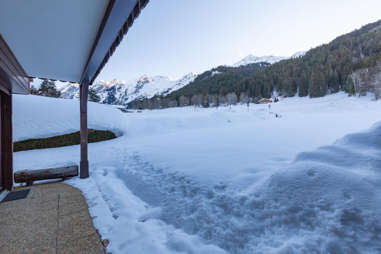 Apartment With Terrace At The Foot Of The Slopes La Clusaz Ngoại thất bức ảnh